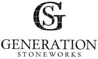GS GENERATION STONEWORKS logo