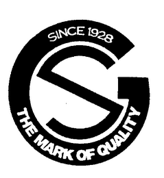 GS THE MARK OF QUALITY SINCE 1928 logo