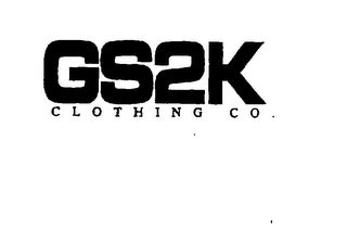 GS2K CLOTHING CO. logo