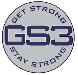 GS3 GET STRONG STAY STRONG logo