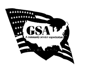 GSA A COMMUNITY SERVICE ORGANIZATION. logo