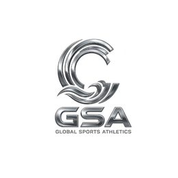 GSA GLOBAL SPORTS ATHLETICS logo