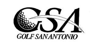 GSA GOLF SAN ANTONIO logo