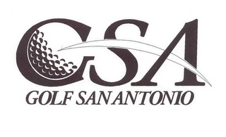 GSA GOLF SAN ANTONIO logo