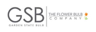 GSB GARDEN STATE BULB THE FLOWER BULB COMPANY logo
