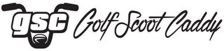 GSC GOLF SCOOT CADDY logo