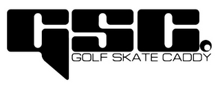 GSC GOLF SKATE CADDY logo