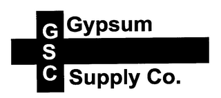 GSC GYPSUM SUPPLY CO. logo