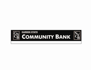 GSCB GARDEN STATE COMMUNITY BANK NYCB logo
