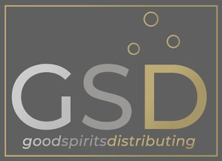 GSD GOOD SPIRITS DISTRIBUTING logo