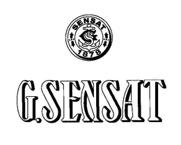 G.SENSAT GS SENSAT 1878 logo