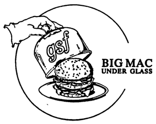 GSF BIG MAC UNDER GLASS logo