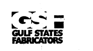 GSF GULF STATES FABRICATORS logo