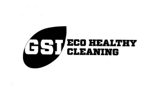 GSI ECO HEALTHY CLEANING logo
