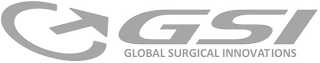 GSI GLOBAL SURGICAL INNOVATIONS logo