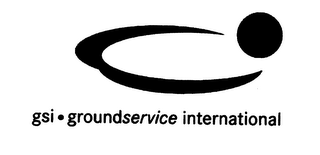 GSI GROUNDSERVICE INTERNATIONAL logo