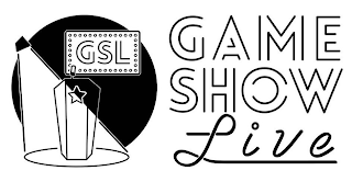 GSL GAME SHOW LIVE logo
