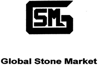 GSM GLOBAL STONE MARKET logo