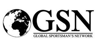GSN GLOBAL SPORTSMAN'S NETWORK logo
