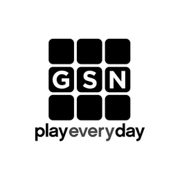 GSN PLAY EVERY DAY logo