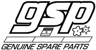 GSP GENUINE SPARE PARTS logo