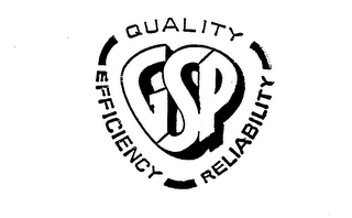 GSP QUALITY RELIABILITY EFFICIENCY logo