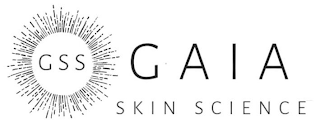 GSS GAIA SKIN SCIENCE logo