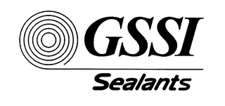 GSSI SEALANTS logo