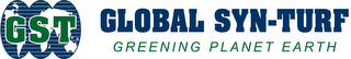 GST GLOBAL SYN-TURF GREENING PLANET EARTH logo