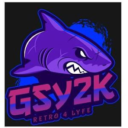 GSY2K RETRO 4 LYFE logo