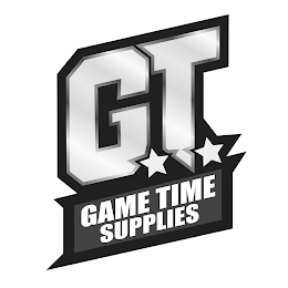 G.T. GAME TIME SUPPLIES logo