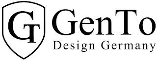 GT GENTO DESIGN GERMANY logo