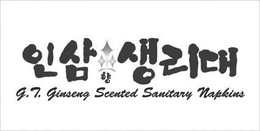 G.T. GINSENG SCENTED SANITARY NAPKINS logo