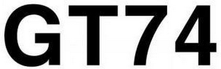 GT74 logo