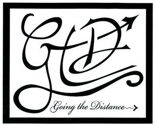 GTD GOING THE DISTANCE logo