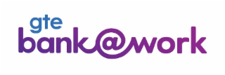 GTE BANK @ WORK logo