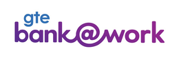 GTE BANK@WORK logo