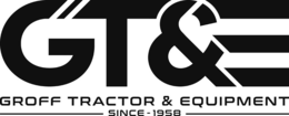 GT&E GROFF TRACTOR & EQUIPMENT SINCE - 1958 logo