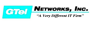 GTEL NETWORKS, INC. "A VERY DIFFERENT IT FIRM" logo
