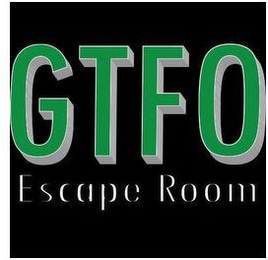 GTFO ESCAPE ROOM logo