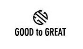 GTG GOOD TO GREAT logo