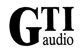 GTI AUDIO logo