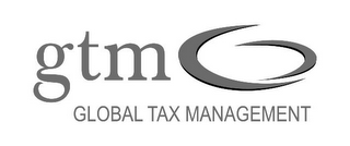 GTM GLOBAL TAX MANAGEMENT logo