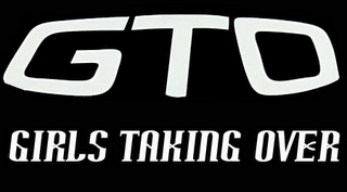 GTO GIRLS TAKING OVER logo