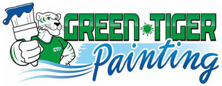 GTP GREEN TIGER PAINTING logo