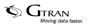 GTRAN MOVING DATA FASTER. logo