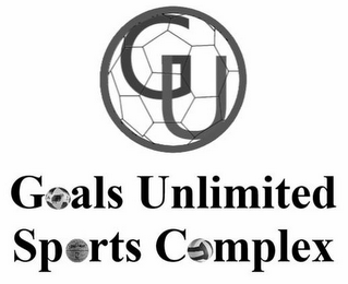 GU GOALS UNLIMITED SPORTS COMPLEX logo