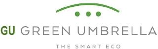 GU GREEN UMBRELLA THE SMART ECO logo