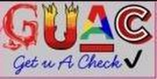 GUAC GET U A CHECK logo