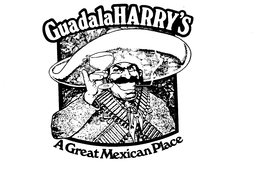GUADALAHARRY'S A GREAT MEXICAN PLACE logo